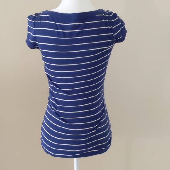 Gap Navy Striped Top - Picture 2 of 6